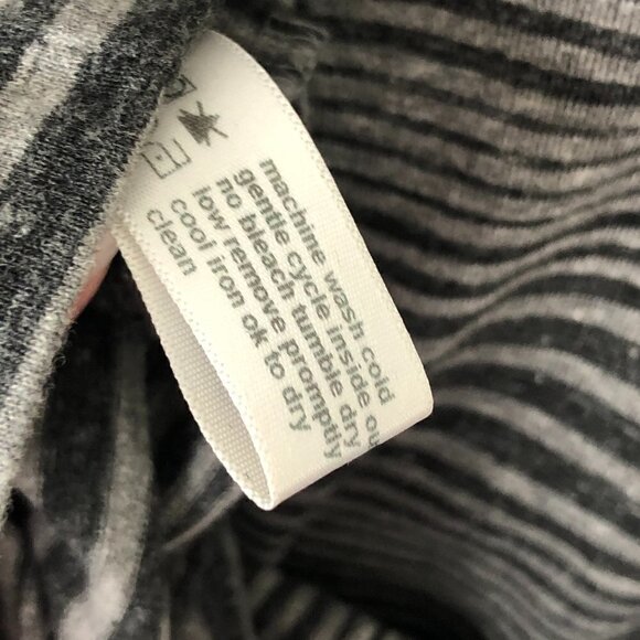 Three Dots T Shirt Striped Dress - Gorpcore - Picture 6 of 7